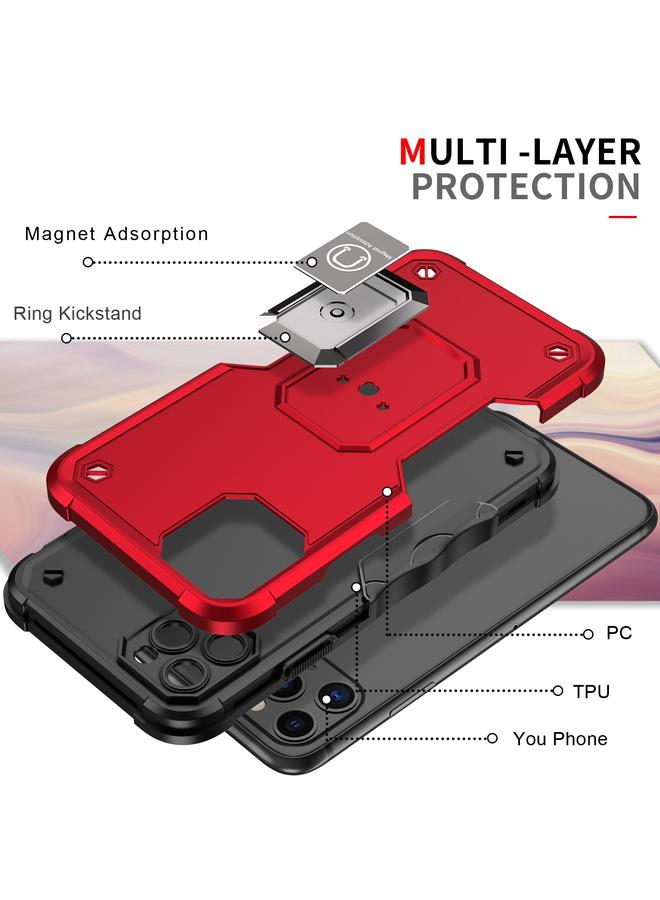 Zaboon Case For iPhone 12 Pro Ring Holder Non-slip Armor Phone Case - Image 3