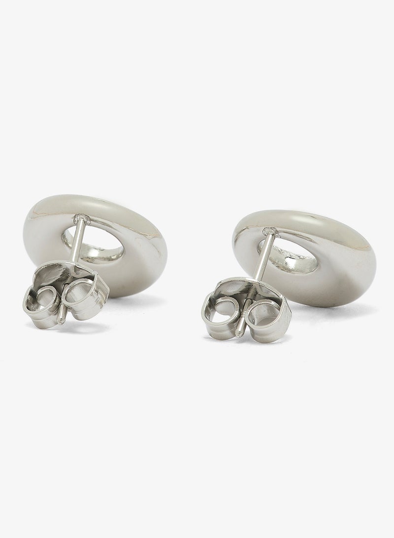 GUESS 12Mm Coin Pave Studs - Image 3