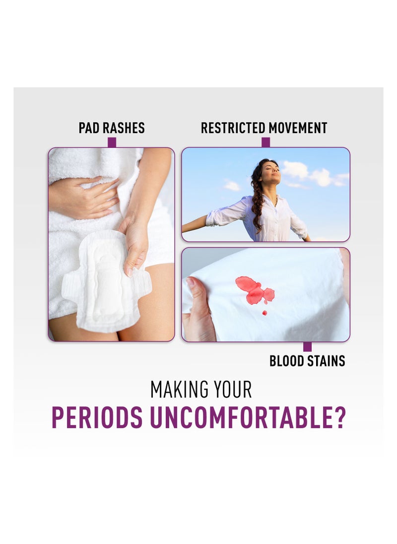 Sirona - Sirona Period Made Easy Tampons - 20 Piece | For Medium & Regular Flow | Biodegradable Tampons | FDA Approved - Image 1