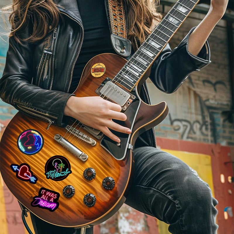 JZS 50 Pcs Waterproof Graffiti Stickers, for Cell Phones Computers Notebooks Mugs Cars Motorcycles Bicycles Decoration (Style B) - Image 5