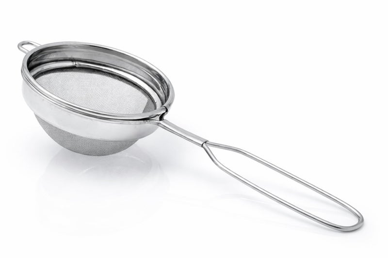 Vipron Stainless Steel Tea Strainer (8cm) – Fine Mesh Chai Chhalni, Coffee Filter, Juice & Oil Strainer with Durable Wire Handle for Smooth Brewing - Image 1