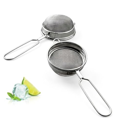 Vipron Stainless Steel Tea Strainer (8cm) – Fine Mesh Chai Chhalni, Coffee Filter, Juice & Oil Strainer with Durable Wire Handle for Smooth Brewing - Image 2