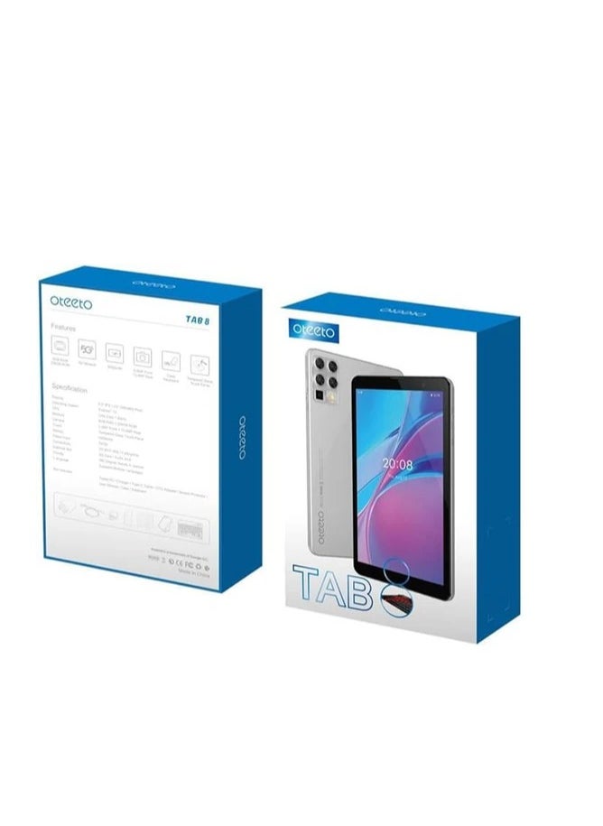 Oteeto Oteeto TAB 8 Tablet with Keyboard - 8-inch IPS HD Screen (256GB + 8GB) Code:  - Image 2