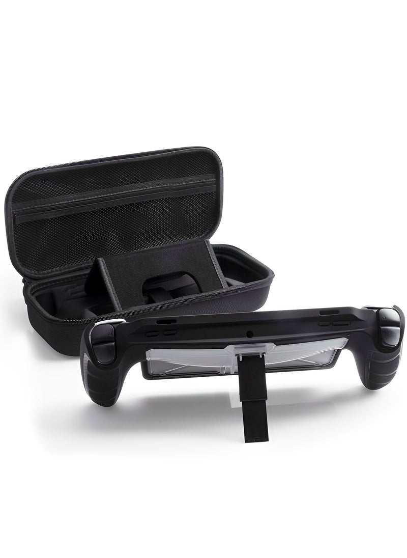 Skycare - Skycare  Carrying Case Compatible with PlayStation 5 Portal Remote Player Handheld Game Console, Shockproof Anti-Scratch Travel Portable Bag Accessories, PS Portal Protective Shell - Image 1