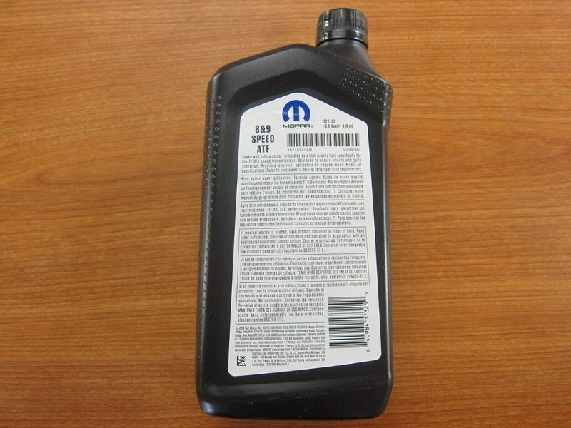 Mopar 8&9 Speed Automatic Transmission Fluid - 7 Quarts - Image 3