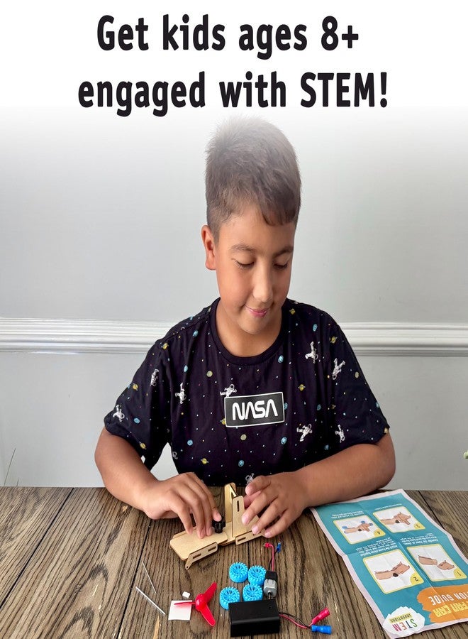 STEM Inventions مجموعة أدوات STEM بالجملة - مشروع سيارة بمروحة للأطفال، عبوة من 10 سيارات سباق تعمل بالمراوح، نشاط بناء علمي للفصل الدراسي، للأولاد والبنات من سن 8 إلى 12 عامًا، البطاريات غير مشمولة - Image 3