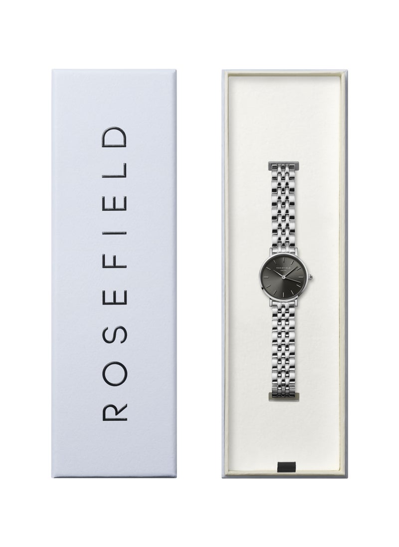 RoseField Rosefield Small Edit Grey Steel Silver Women Watch - SGSSS-SE03  - Image 4