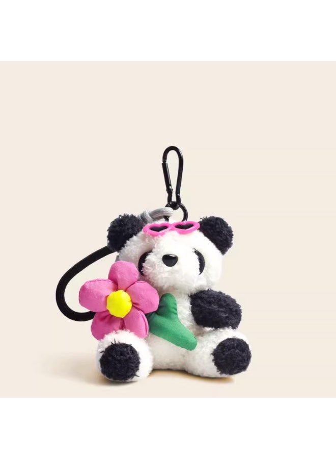 Original Panda Bag Charm Plush Toy Keychain