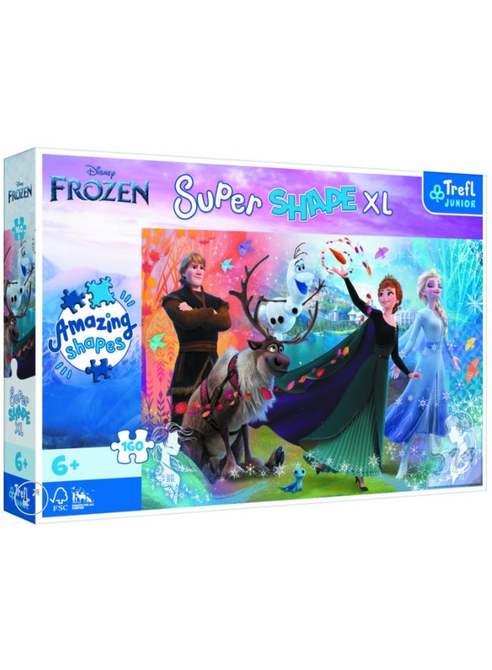 Trefl Disney Frozen Discover the World of Frozen 160-Piece Jigsaw Puzzle
