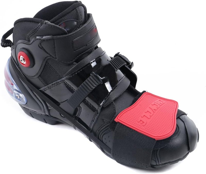 CHCYCLE Gear Shifter Accessories for Shoes Motorcycle Boots Protector - Red - Image 4