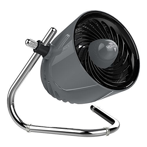 Vornado Pivot Personal Air Circulator Fan, 6-inch, Quiet Portable Travel Fan, 3 Speeds, Storm Gray - Image 1