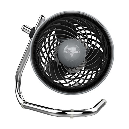 Vornado Pivot Personal Air Circulator Fan, 6-inch, Quiet Portable Travel Fan, 3 Speeds, Storm Gray - Image 5