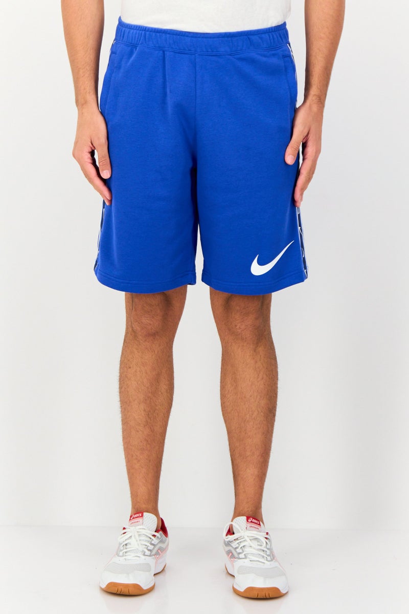 Nike Men Standard Fit Drawstring Outdoor Shorts, Blue  - Image 1