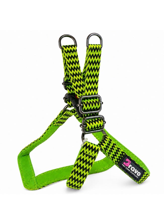 Bravo Nylon Adjustable Dog Body Harness, Padded, Step-In Design - Image 3