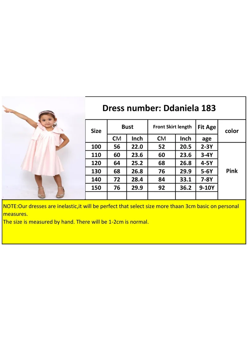 D'Daniela Satin A-Line Dress