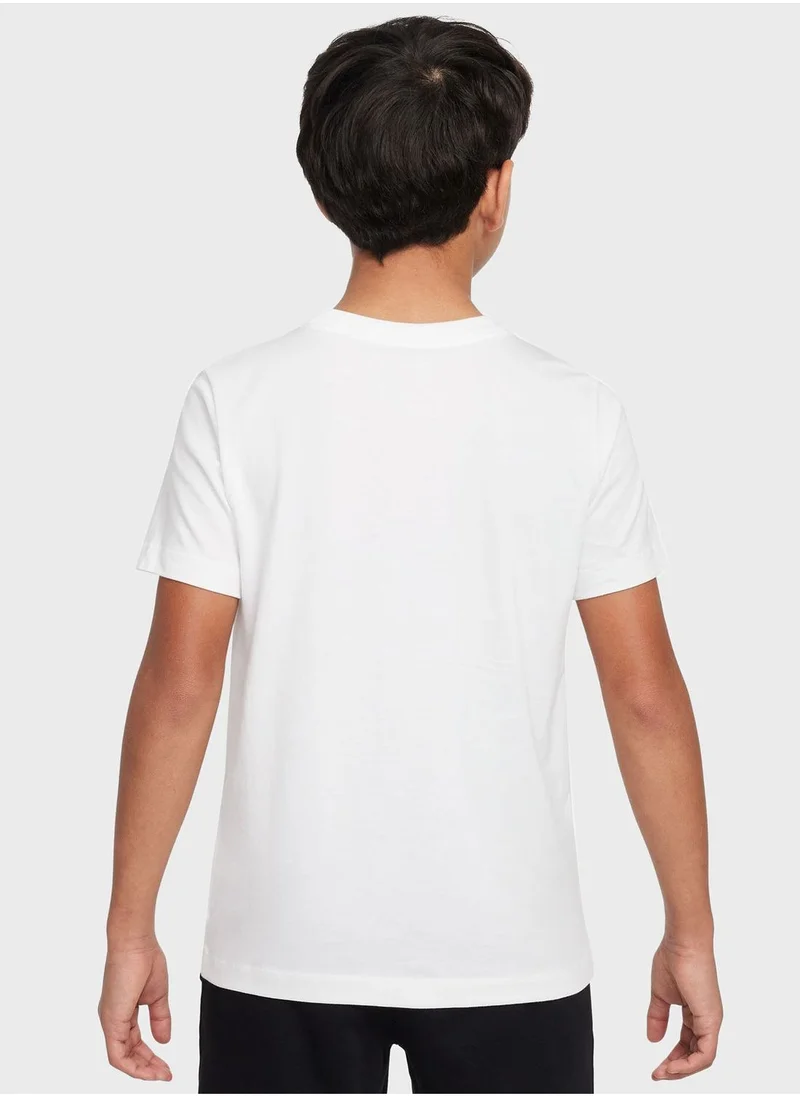 نايكي Youth Nsw Futura Seasonal T-Shirt