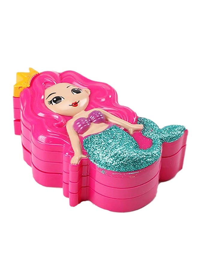 NIBEMINENT Mermaid Shaped Glam Makeup Playset - Image 1