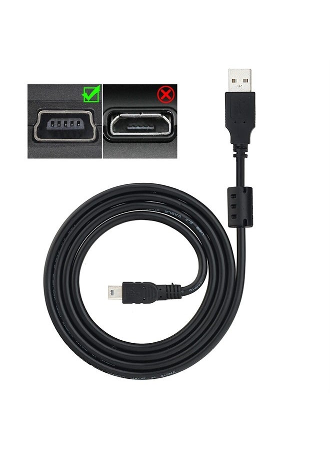 Gneinour - Replacement UC-E4 UC-E15 UC-E19 USB Camera Cable Compatible with Nikon Digital SLR DSLR D600 D610 D7000 D3S D300S D3100 D3000 D3X D90 D700 D60 D3 D300 D50 D70 D70s D80 D40X D40 D100 D4 D4S and More - Image 1