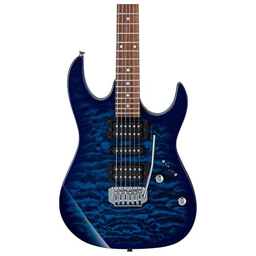 Ibanez GIO Series GRX70QA - Transparent Blue Burst - Image 2