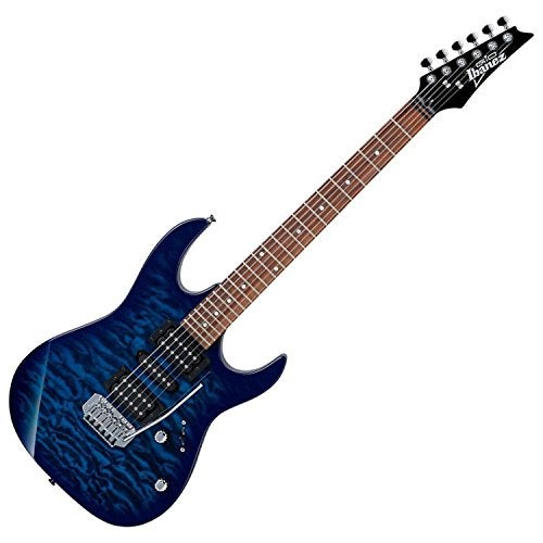Ibanez GIO Series GRX70QA - Transparent Blue Burst - Image 1