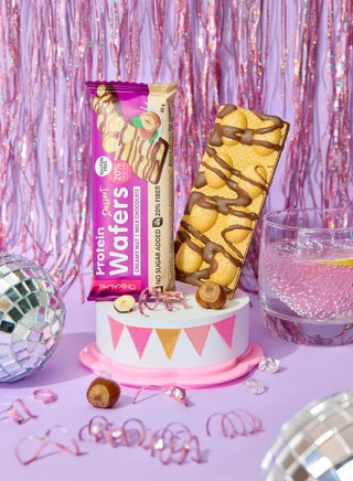 Protein Wafers Dessert Milk Chocolate with Creamy Hazelnut Filling 12x40g - view 4