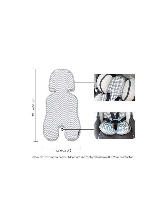 Clean Infant Carseat 3D Mesh Seat Pad/Cushion/Liner (Star Grey) - pzsku/Z340503FF3BA39CD07AAFZ/45/_/1688971231/8be21f29-8331-45d3-801e-60e410b577a0