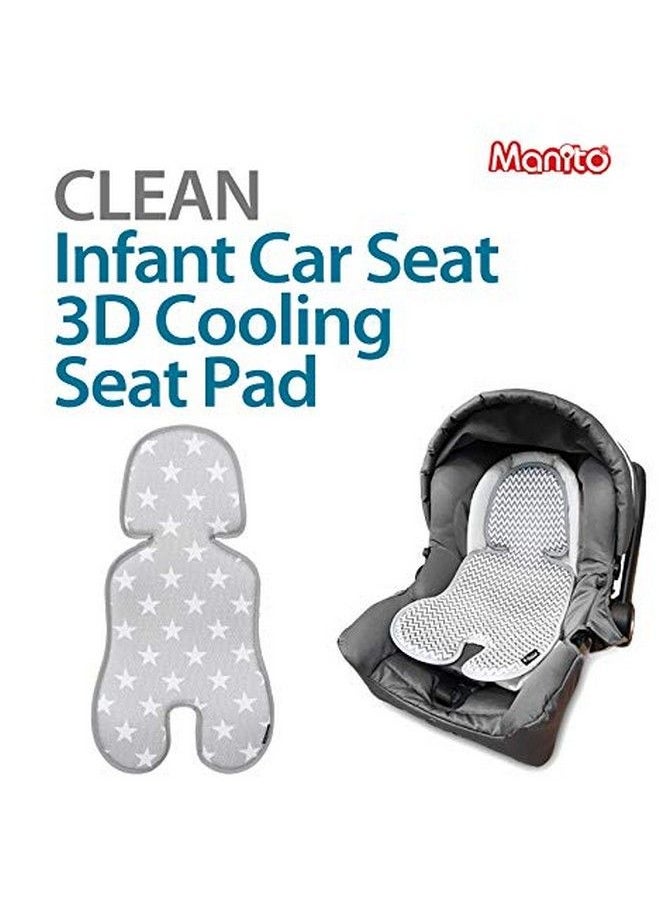 Clean Infant Carseat 3D Mesh Seat Pad/Cushion/Liner (Star Grey) - pzsku/Z340503FF3BA39CD07AAFZ/45/_/1688971243/90b4b1bc-e73e-4d07-b1c4-f4e6fd52d312