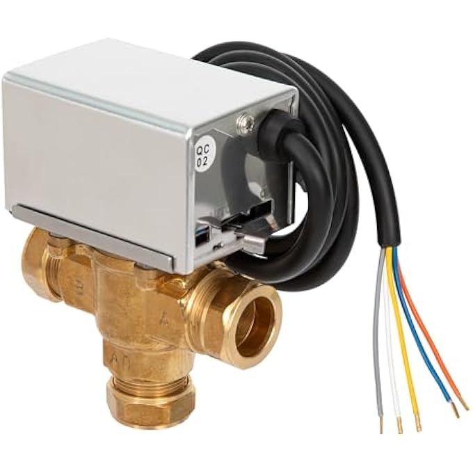 INLINE 22MM CENTRAL HEATING 3 PORT MID-POSITION - Image 2