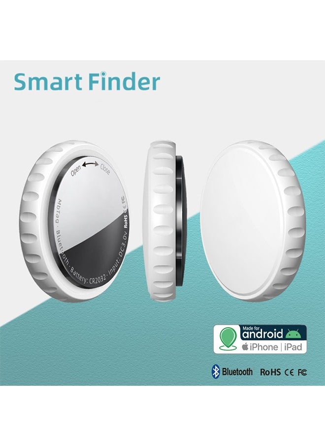 Generic Smart Bluetooth Tracker Key Finder and Item Locator Tracking Tag for Keys Bags and More Anti-lose tag Phone Finder iOS Android Compatible White 1-Pack  - Image 3