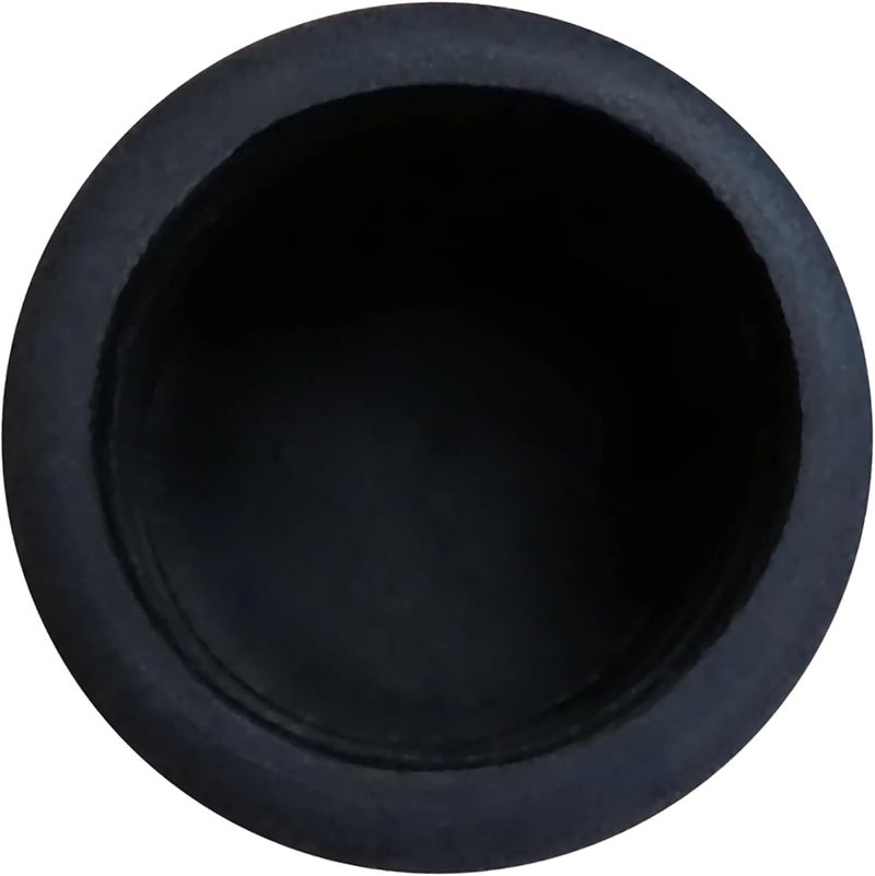 SoftTouch 4 Pack Non-Slip Round Rubber Leg Tip Floor Protectors – 1-1/8" Inner Diameter for Chairs, Stools & Tables - Reduce Noise & Prevent Scratches – Black - Image 4