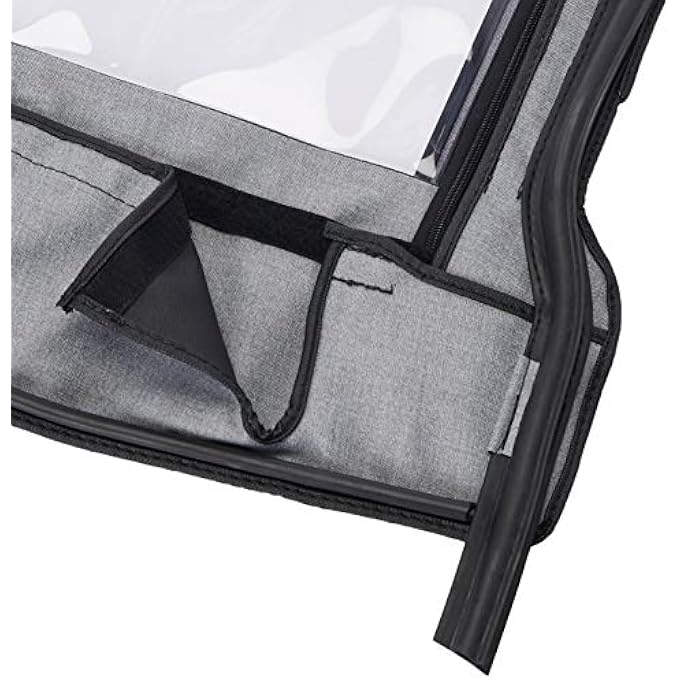 rayihni 51197-35 Black Diamond Replay Replacement Soft Top Tinted Back Windows with Upper Door Skins for 1997-2006 Jeep Wrangler - Image 2