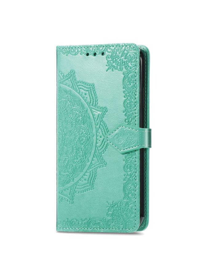 S-TOP Case For Motorola Edge 50 Pro Mandala Flower Embossed Leather Phone Case - Image 2