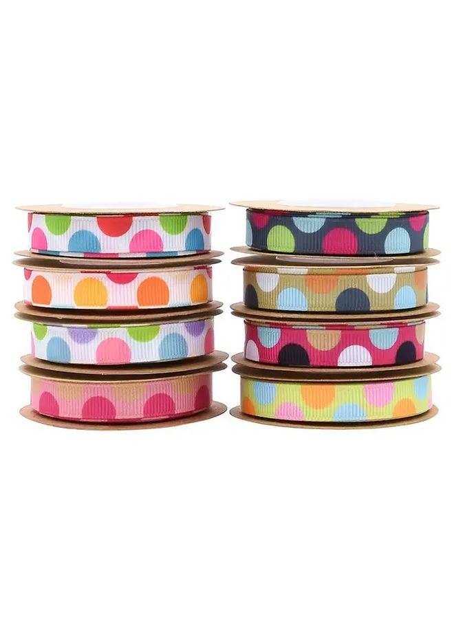 14 شريط نمط منقط نصف دائري بمقاسات 10 لصناعات DIY وتغليف الهدايا - Image 4