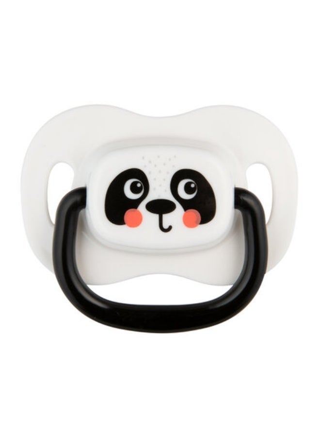 Canpol babies Silicone Symmetrical Soother 0-6m BabiesBoo white 2 psc - Image 2