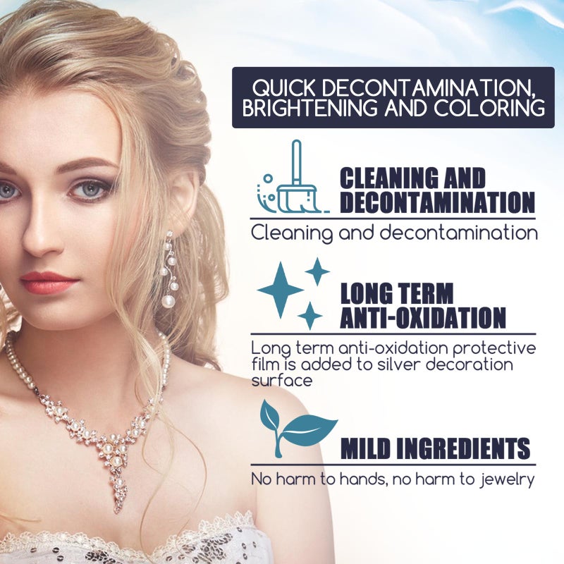 Jewelry cleaner, watch diamond ring cleaning rust removal decontamination dial maintenance cleaning gold - Image 4