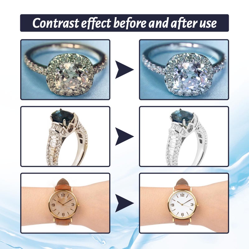 Jewelry cleaner, watch diamond ring cleaning rust removal decontamination dial maintenance cleaning gold - Image 5