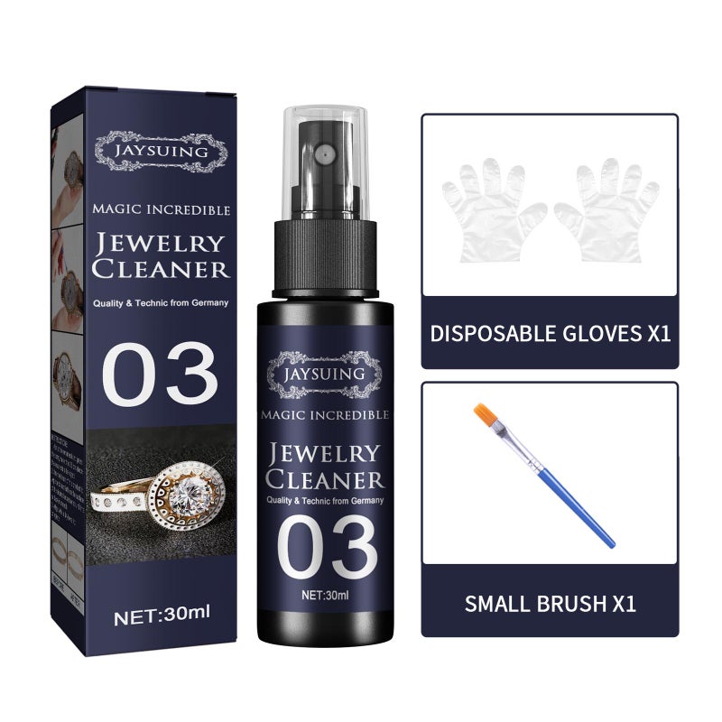 Jewelry cleaner, watch diamond ring cleaning rust removal decontamination dial maintenance cleaning gold - Image 1