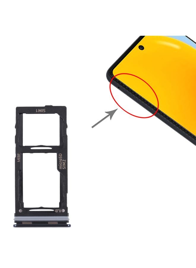 إيروريكس لجهاز Samsung Galaxy M52 5G SM-M526B، درج بطاقة SIM الأصلي + درج بطاقة SIM / درج بطاقة Micro SD (أسود) - Image 4