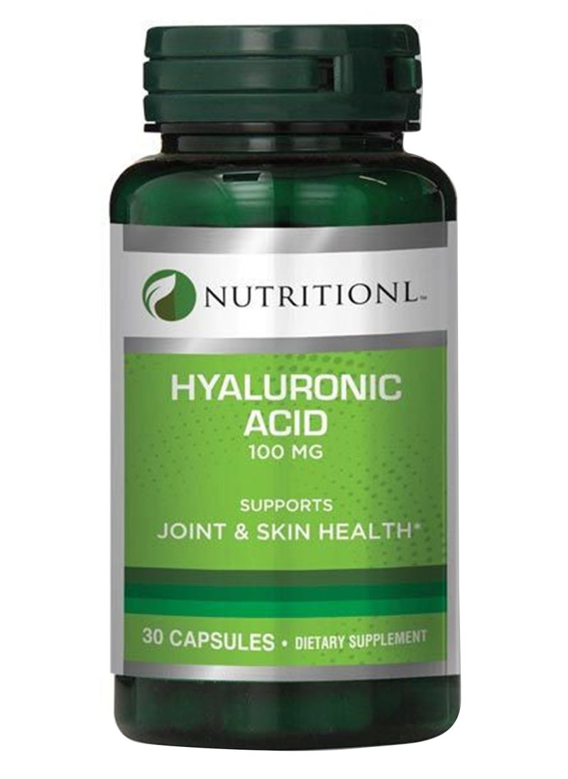 NUTRITIONL - Hyaluronic Acid Caps 30's - Image 1
