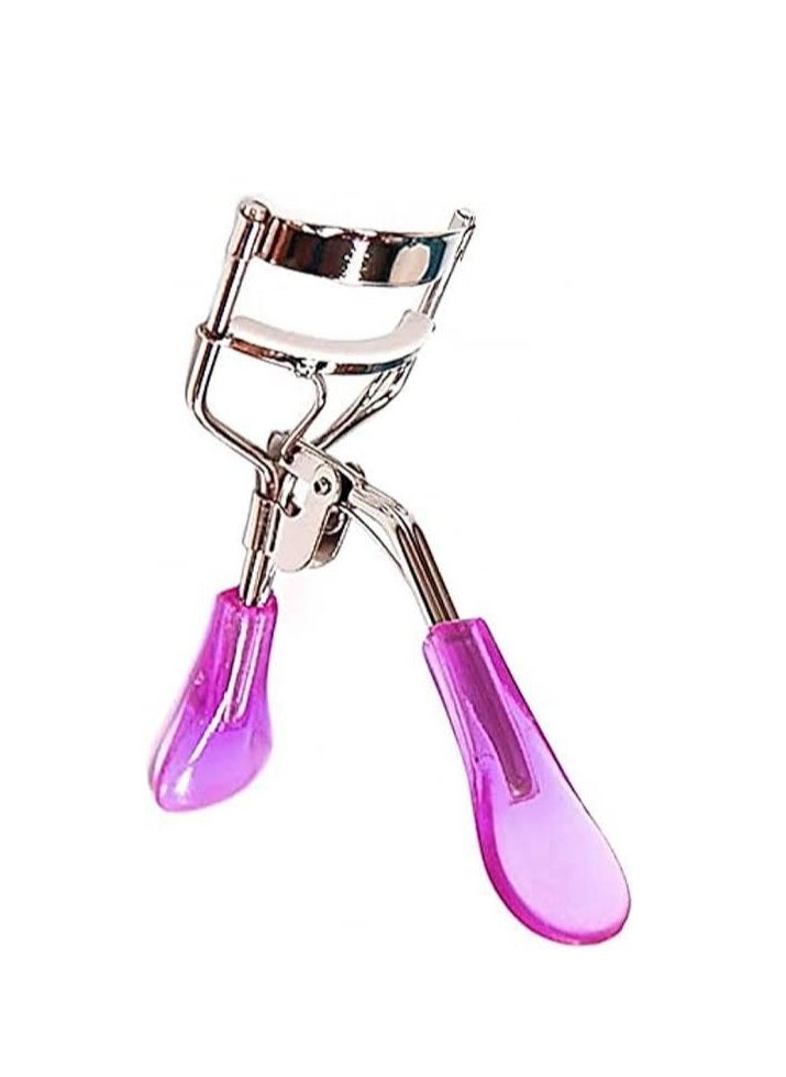 Generic Women's Portable Travel Professional Stainless Steel Eyelash Curler  purple (LCp12)  - Image 1