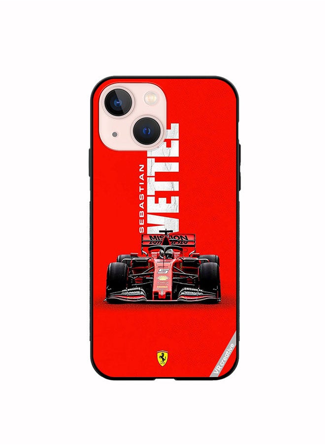 VR CREATIVE - Protective Case Cover For Apple iPhone 14 F1 Racing Car Design Multicolour - Image 1