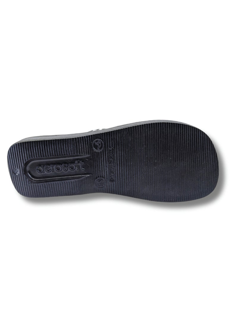 aerosoft Aerosoft Women Slippers A0848 Brown  - Image 4