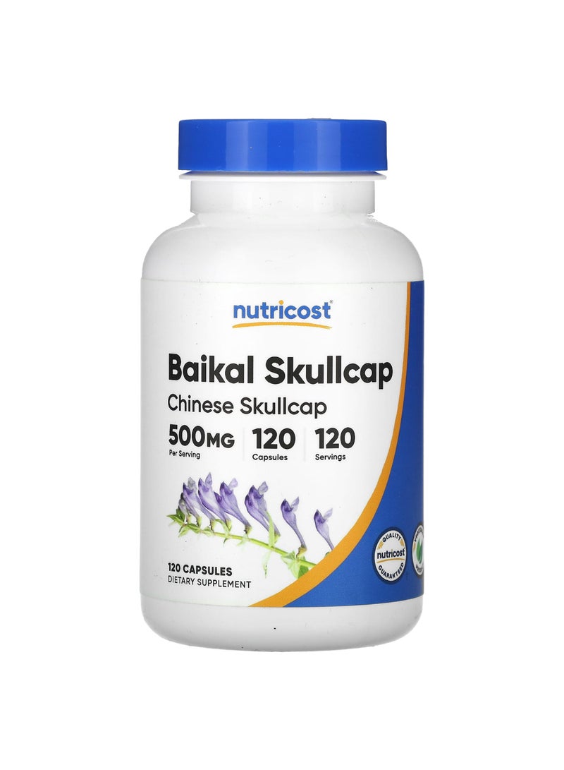 Nutricost Baikal Skullcap, 500 mg, 120 Capsules