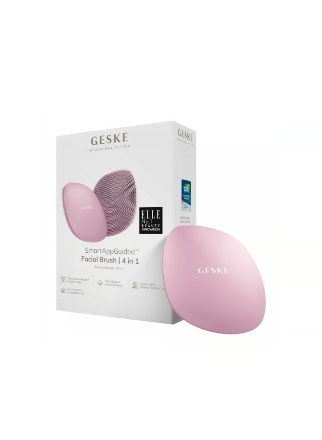 GESKE Facial Brush 4-In-1 Pink - Image 3