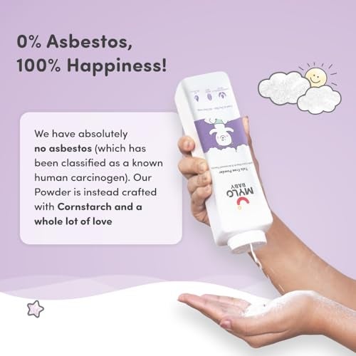 Mylo Care Talc-Free Baby Powder with Corn Starch | Made Safe Australia Certified | Absorbs Extra Oil, Relieves Itchiness & Softens Skin | Safe for All Skin Types (100g (Pack of 1)) - Image 5