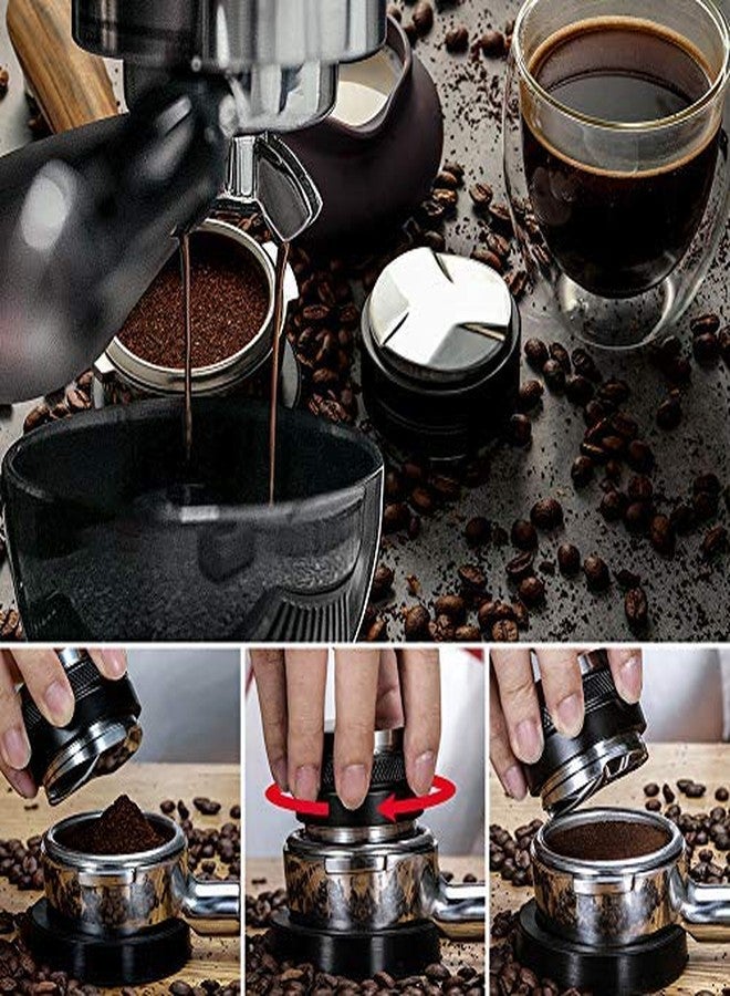 MATOW 58mm Coffee Distributor and Tamper, Dual Head Coffee Leveler Fits for Portafilter, Increased Adjustable Depth- Professional Espresso Hand Tampers - Image 2