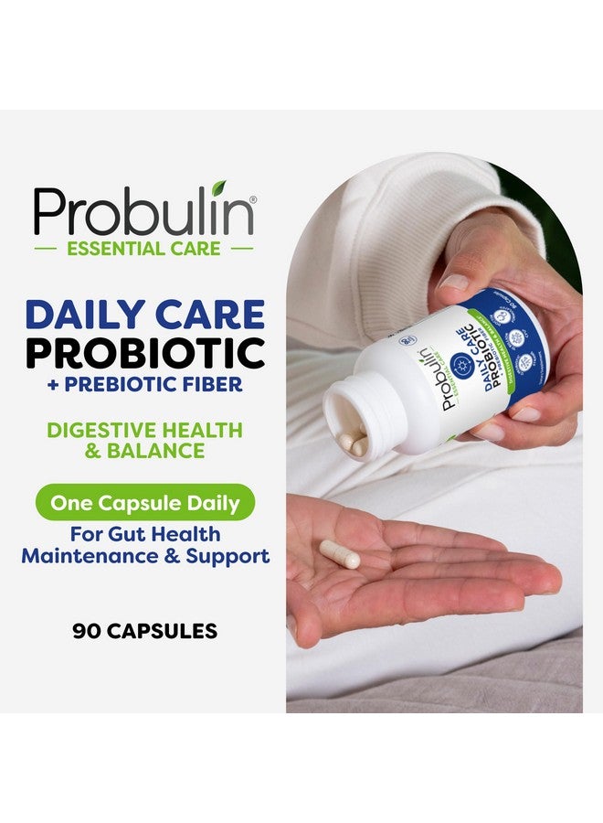 Probulin Daily Care Probiotic Supplement, Digestive, Gut, and Immune Health Support Capsules for Men and Women, 10 Billion CFU, Vegan, 90 Count Bottle - Image 2