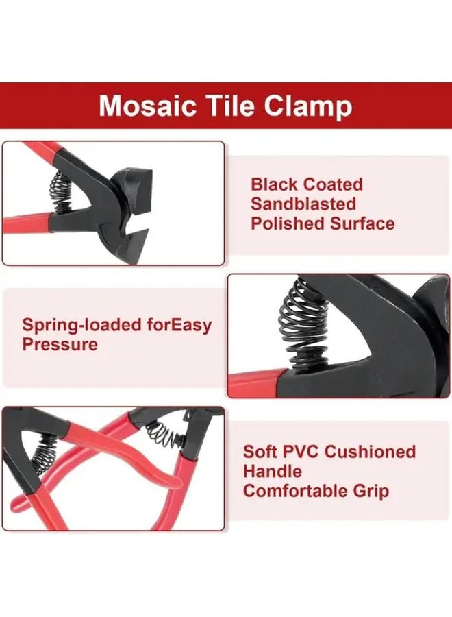 1pc Heavy Duty Glass Tile Pliers Soft Grip Handle Professional Cutter Ceramic Stone Metal - Image 4