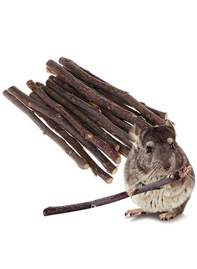 ANDES Rabbit Chew Toys, Pet Bunny Tooth Chew Toys Organic Natural Apple Wood Grass Cake Ideal for Bunny, Chinchilla, Guinea Pigs, Hamsters Teeth Grinding, Bird Exercise Molar (13PCS) - Image 4