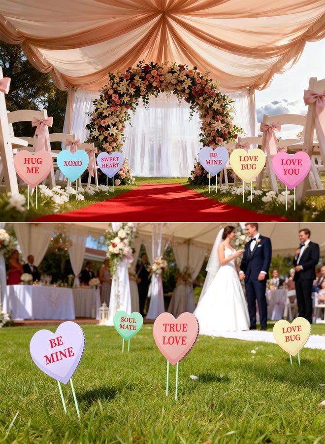 Diltik 10 Pcs Valentine's Day Yard Sign - Image 5